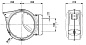 Катушка инерционная с воздушным шлангом ZECA AM 80/8