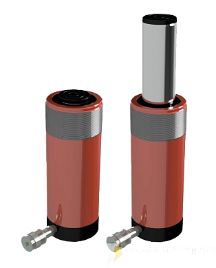 Домкрат универсальный гидравлический одностороннего действия ДУ50П50