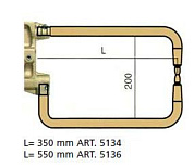 Комплект плеч с водяным охл.L=350мм,D=20мм(с увеличенным раствором) - TECNA 5134