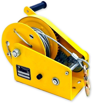 Лебедка барабанная с тормозом LRT 1200 (лента)