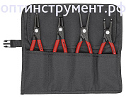 Комплект прецизионных щипцов для стопорных колец KNIPEX 00 19 57 V01 KN-001957V01